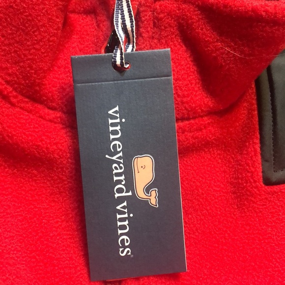 NWT, Vineyard Vines, men’s fleece vest medium - Picture 4 of 6